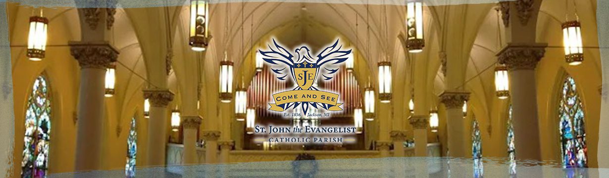 St John the Evangelist Catholic Church Jackson Michigan Mass Times