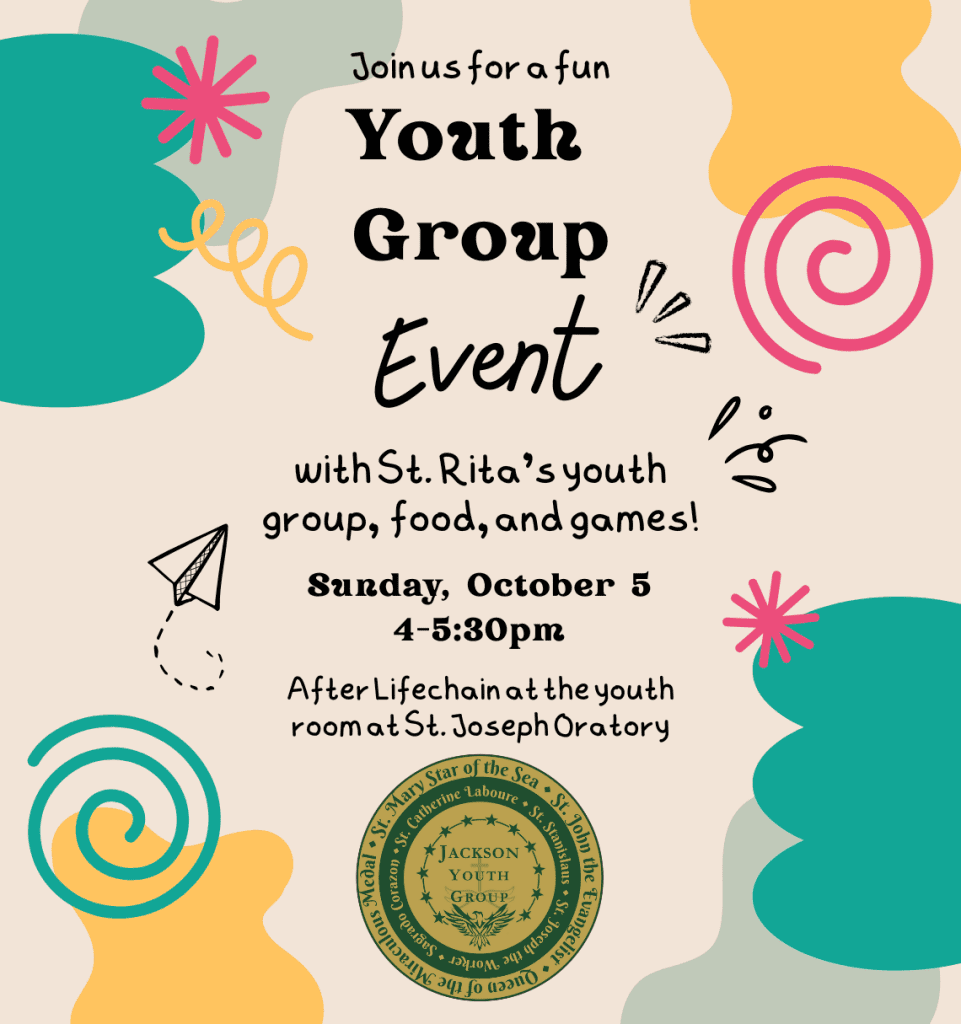 Youth Group Life Chain Event 2025