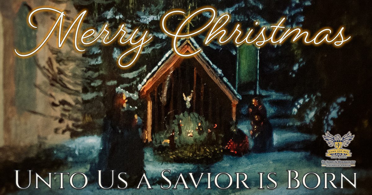 from the Desk of Father Chas Canoy, The Wedding Feast of the Lamb Revealed: A Christmas Gift to Our Parish