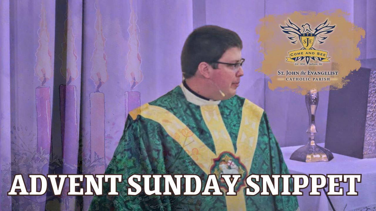 Homily Short, First Sunday in Advent
