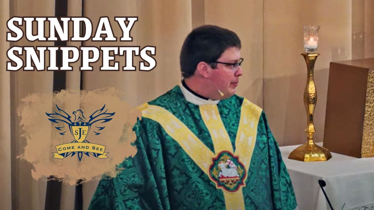 Homily Short, 2nd Sunday Ordinary Time, Jan 18, 2026