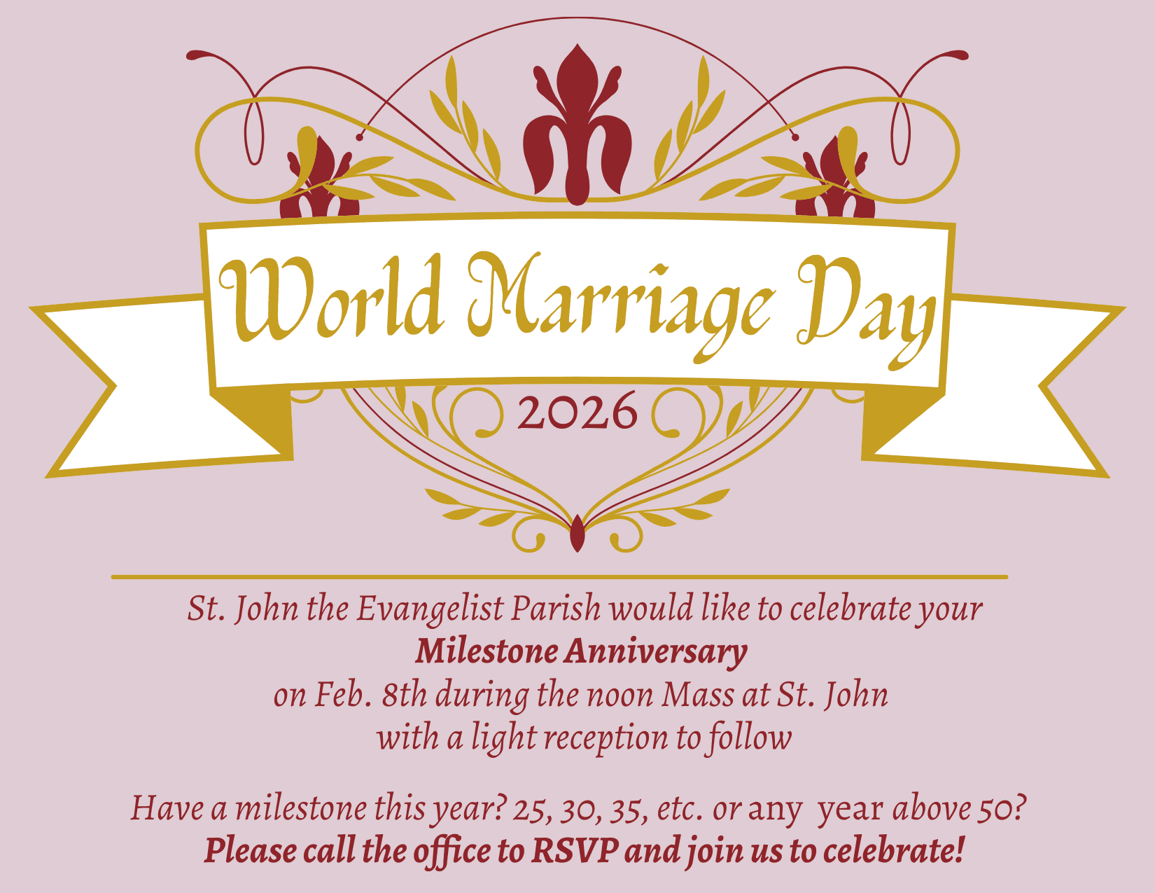 World Marriage Day, February 8, 2026