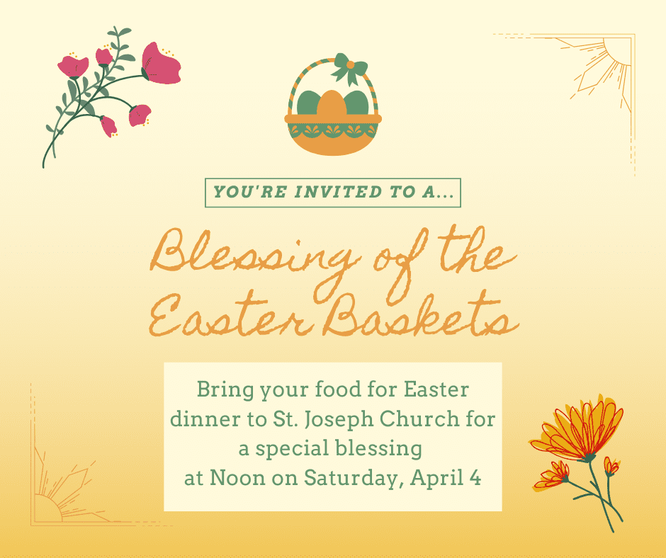 Blessing of the Easter Baskets 2026 in Jackson, MI – A Beautiful Holy Saturday Tradition