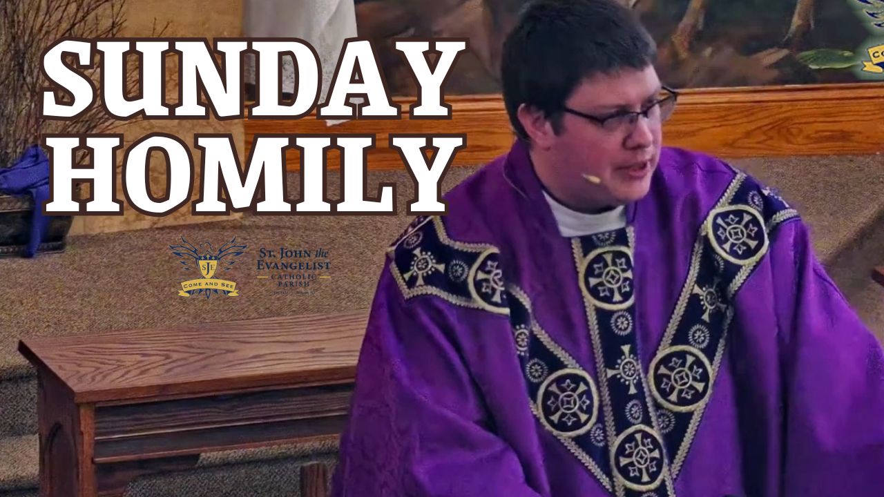 Homily Short, 2nd Sunday in Lent, Mar. 1, 2026