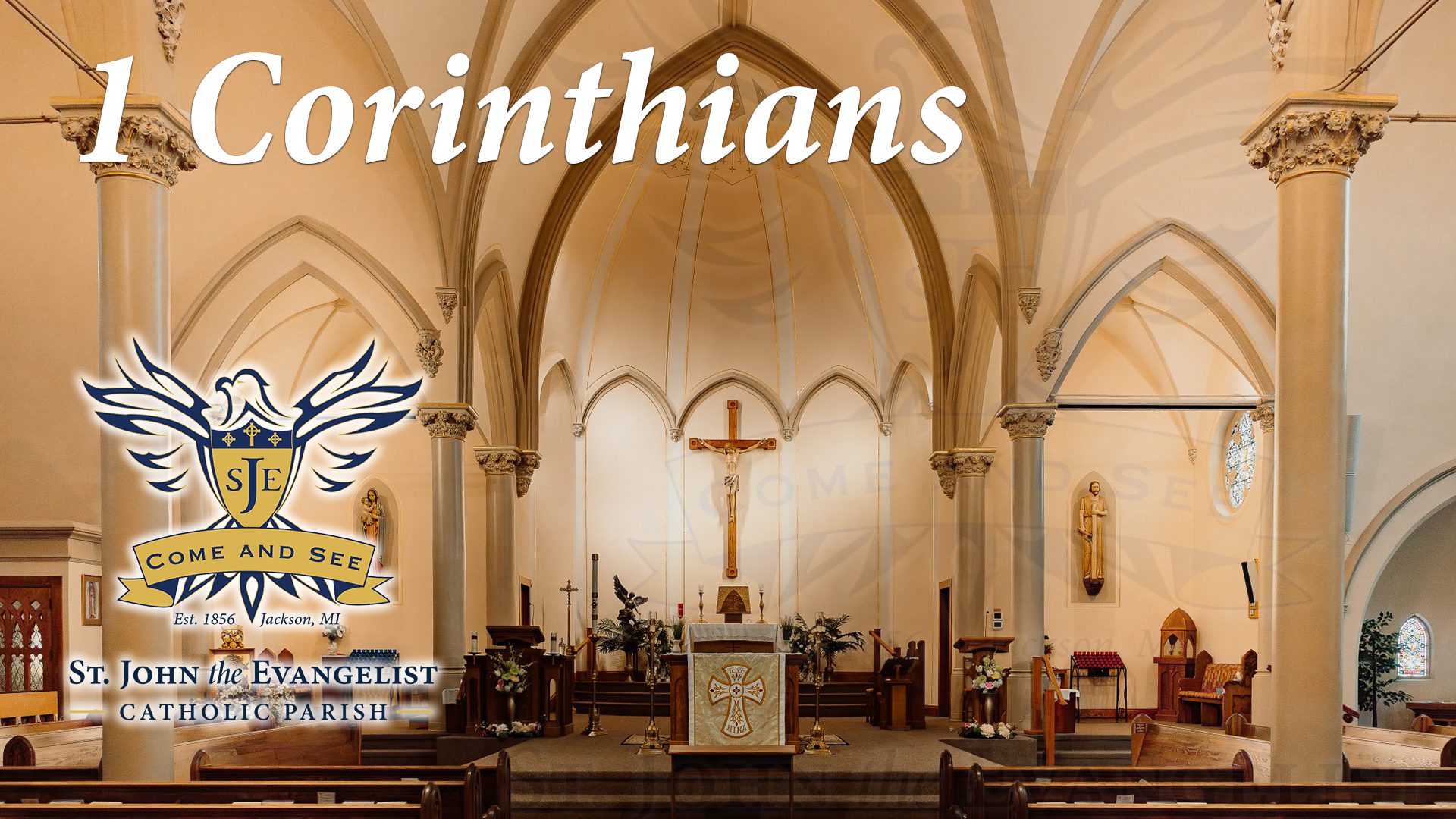 Bible Study: 1 Corinthians | St. John the Evangelist Catholic Church, Jackson, Michigan