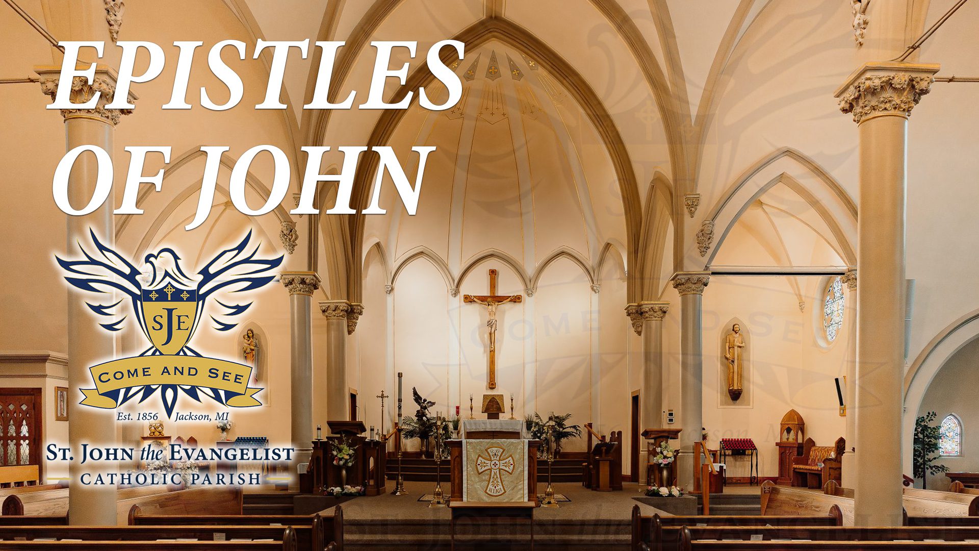 Bible Study: the Epistles of John | St. John the Evangelist Catholic Church, Jackson, Michigan