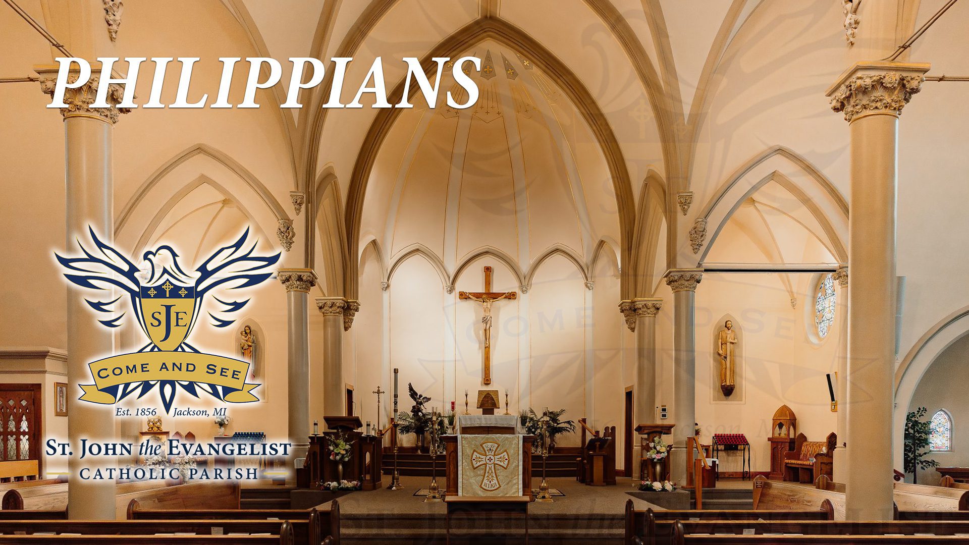 Bible Study: the Book of Philippians | St. John the Evangelist Catholic Church, Jackson, Michigan