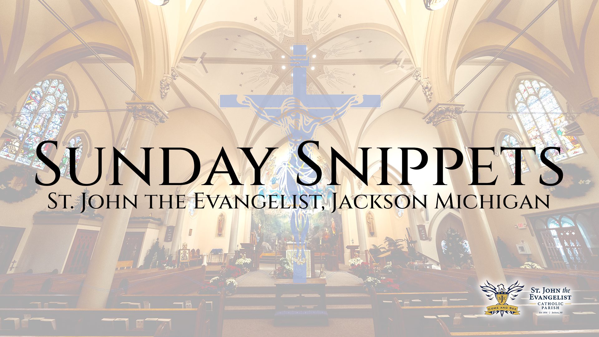 Homily Shorts Sunday Snippets - St John the Evangelist Catholic Church, Jackson Michigan