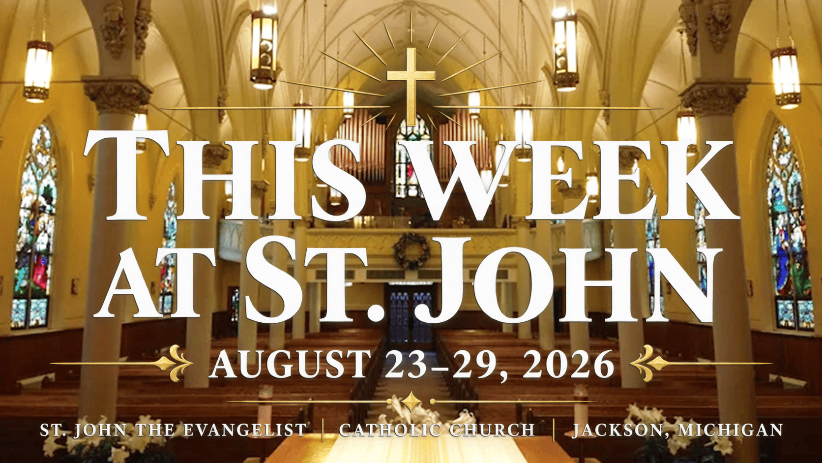 This Week’s Events: August 23, 2026 – August 29, 2026