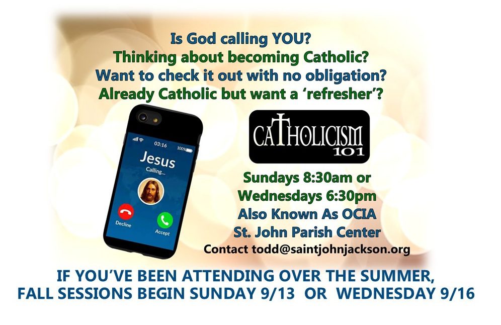 OCIA: Is God Calling You to Become Catholic?