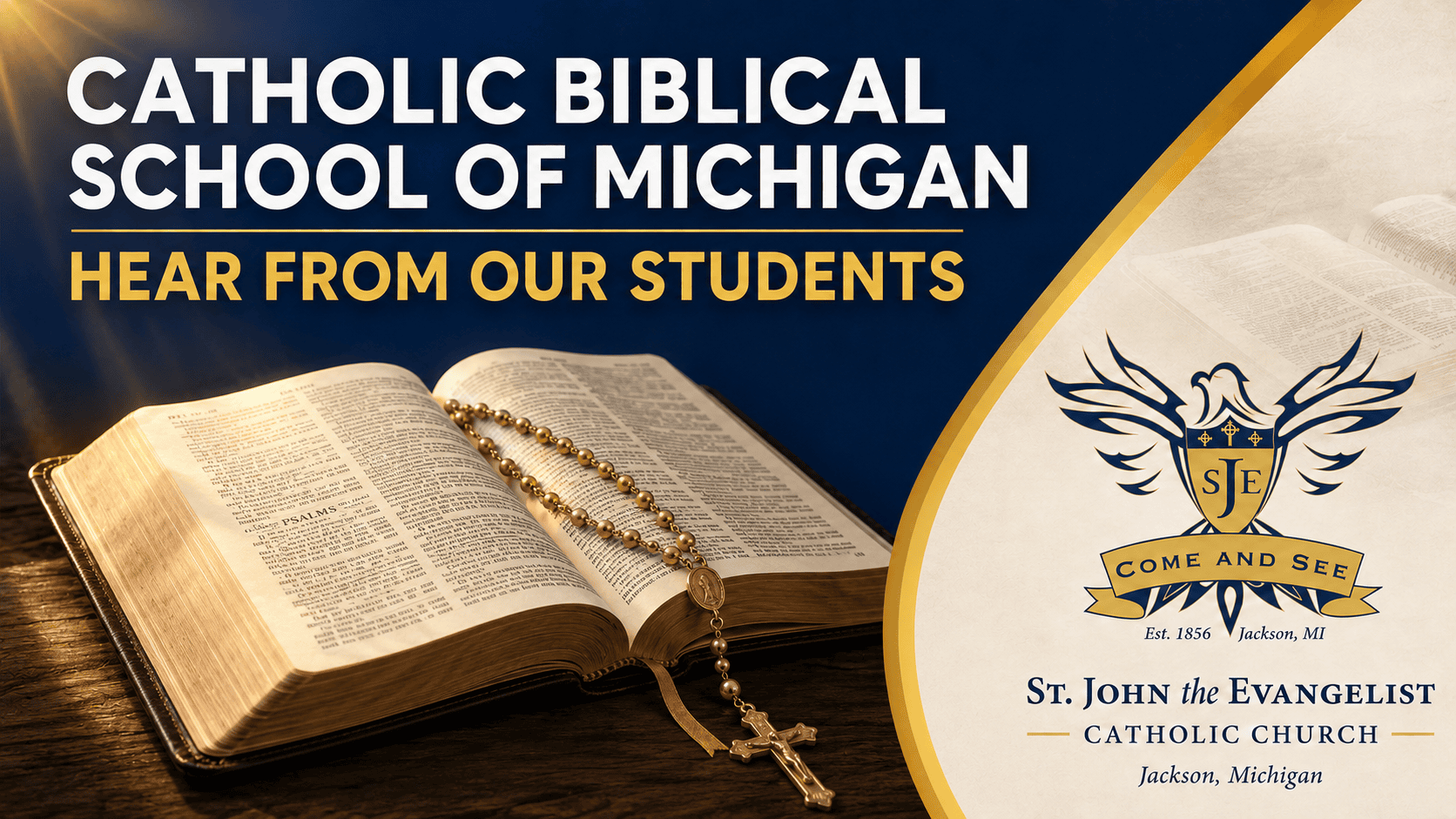 𝗛𝗲𝗮𝗿 𝗙𝗿𝗼𝗺 𝗦𝘁𝘂𝗱𝗲𝗻𝘁𝘀 𝗼𝗳 𝘁𝗵𝗲 𝗖𝗮𝘁𝗵𝗼𝗹𝗶𝗰 𝗕𝗶𝗯𝗹𝗶𝗰𝗮𝗹 𝗦𝗰𝗵𝗼𝗼𝗹